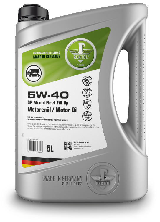 5W-40 SP Mixed Fleet Fill Up